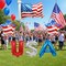 4th of July Patriotic Balloon Set – Reusable Red, White & Blue Foil Balloons for Independence Day, Memorial Day, Veterans Day & Party Decorations